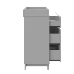 Storkcraft Beckett 3 Drawer Dresser With Changing Topper - Pebble Gray 18 Storkcraft Beckett 3 Drawer Dresser With Changing Topper - Pebble Gray -Nexera Furniture Store GUEST 659be33c 81ff 406a 954a 4952d561c974