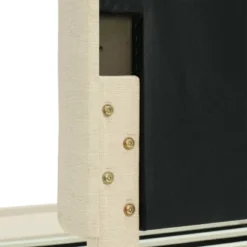 Maxwell Storage Bed With Adjustable Height Headboard - Finch -Nexera Furniture Store GUEST 65f2f722 d5fa 4140 b863 06b8a0c762f0