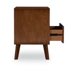 Reid 1 Drawer Nightstand Walnut - Linon -Nexera Furniture Store GUEST 661a5cd9 9b2d 4114 ab31 c937432f5fa2