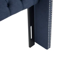 Queen Janice Upholstered Headboard Navy - Madison Park -Nexera Furniture Store GUEST 6661ad36 dcf9 4fe5 b01b ba5b4aa02748