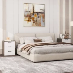 Costway 3 Drawer Dresser Chest Of Drawer Storage Cabinet With Wide Storage Space Organizer 13 Costway 3 Drawer Dresser Chest Of Drawer Storage Cabinet With Wide Storage Space Organizer -Nexera Furniture Store GUEST 66951a6b 3814 4cc8 a070 65dd2a6ab957