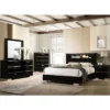 3pc Queen Shorehaven Bedroom Set With 2 Nightstands Black/Chrome - MiBasics -Nexera Furniture Store GUEST 6791c106 53bc 495b 98eb 435eeb648d6d