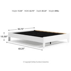 Queen Flannia Platform Bed White - Signature Design By Ashley -Nexera Furniture Store GUEST 67ac6e75 7d71 469e a232 26b2e1f31a63