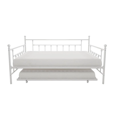Milan Queen Daybed And Full Trundle Set White - Room & Joy 3 Milan Queen Daybed And Full Trundle Set White - Room & Joy