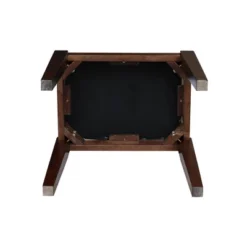 Solid Wood Vanity Bench Brown - International Concepts -Nexera Furniture Store GUEST 6aeec0cb b004 4af7 8716 9cdf3b19f148