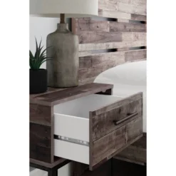 Neilsville Nightstand Black/Gray/Beige - Signature Design By Ashley -Nexera Furniture Store GUEST 6b9a66a5 15e6 4dfc 908f 18a7e0b02901