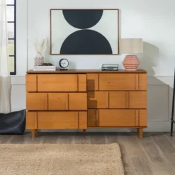 Modern Vertical Accent Solid Wood 6 Drawer Double Dresser - Saracina Home 30 Modern Vertical Accent Solid Wood 6 Drawer Double Dresser - Saracina Home -Nexera Furniture Store GUEST 6c23bef8 e024 4617 a9f7 dd4f1807e7f0