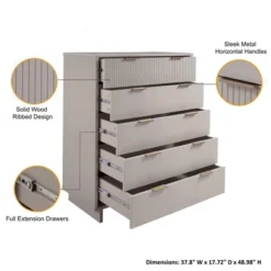 Manhattan Comfort 2pc Granville Chest And Dresser Bedroom Set -Nexera Furniture Store GUEST 6cc9c919 8de0 4c90 b951 225febffb636