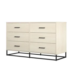 Kelly 6 Drawers Dresser Ivory Oak - Novogratz -Nexera Furniture Store GUEST 6dafe918 c4ef 427a affc 6ea9bd4a9986