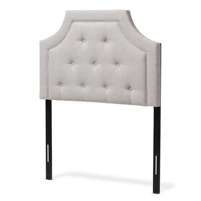 Mars Modern And Contemporary Fabric Headboard Gray - Baxton Studio 7 Mars Modern And Contemporary Fabric Headboard Gray - Baxton Studio - Image 5