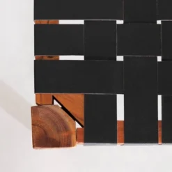 Balka Woven Leather Bench Matte Black - South Shore -Nexera Furniture Store GUEST 6f6821da 73a3 4a5b b4fe 0f85483b6cc9