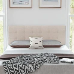 Infans Full/Queen Size Headboard Linen Fabric Upholstered Button Tufted Solid Wood Leg 11 Infans Full/Queen Size Headboard Linen Fabric Upholstered Button Tufted Solid Wood Leg -Nexera Furniture Store GUEST 707e3464 7168 4912 ba84 3e69b26710a8