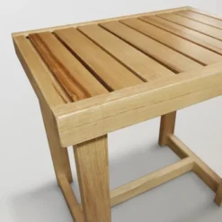 18"H Solid White Oak Mini Bench - Flora Home -Nexera Furniture Store GUEST 70e865e5 6f6a 4f9e ae9a fc785eeab384