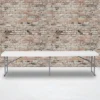 Emma And Oliver 10.25"Wx71"L Portable Bi-Fold Granite White Plastic Bench 2 Emma And Oliver 10.25"Wx71"L Portable Bi-Fold Granite White Plastic Bench -Nexera Furniture Store GUEST 712b69e1 7714 41b3 b47a 5094f09edfb2