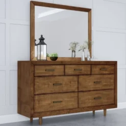 5pc King Aurora Mid Century Bedroom Set Brown - Abbyson Living 16 5pc King Aurora Mid Century Bedroom Set Brown - Abbyson Living -Nexera Furniture Store GUEST 7312c8c7 7d54 4efe 9dcf 90e7e2d17c0b 1