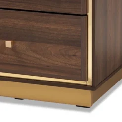 Cormac Wood And Metal 2 Drawer Nightstand - Baxton Studio 16 Cormac Wood And Metal 2 Drawer Nightstand - Baxton Studio -Nexera Furniture Store GUEST 73550166 c271 4da9 8a5d 09f46d541a04