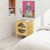 Aash 2 Drawer Nightstand With Shelf,Bedside Table Bamboo With Storage (22.05"H*17.72"W*14.97"D)-The Pop Home 1 Aash 2 Drawer Nightstand With Shelf,Bedside Table Bamboo With Storage (22.05"H*17.72"W*14.97"D)-The Pop Home -Nexera Furniture Store GUEST 73c4844b df01 473c 9eec 6fb33c826405
