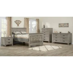 SOHO BABY Hanover 5-Drawer Chest - Oak Gray -Nexera Furniture Store GUEST 74cf6d85 0ef8 4d39 bc01 e54b5e0eb712