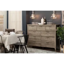 Lionel 9 Drawer Double Dresser - South Shore -Nexera Furniture Store GUEST 7518fa4d 80a7 4e89 8a15 9ecb44753bc0