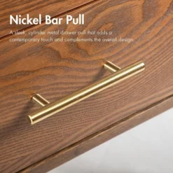 HOMES: Inside + Out 3pc King Riverstone Mid-Century Modern Boucle Bedroom Set With 2 Nightstands Walnut -Nexera Furniture Store GUEST 7586d800 ed7b 4ef2 8137 92367b3baea8