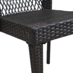 ORRD 2-Piece Stackable Outdoor Dining Chairs: UV-Resistant Rattan, Steel Frame (400lbs Capacity) -Nexera Furniture Store GUEST 759207ea 37fe 4b62 a179 ad02cfe6199d