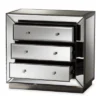 Edeline Hollywood Regency Glamour Style Mirrored 3 Drawer Chest Baxton Studio -Nexera Furniture Store GUEST 77f278dd 064c 41e3 a020 1a9fdda65f17
