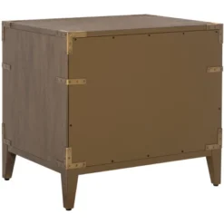 Nisha 1-Drawer Wood Nightstand - SFV7707 - Brown - Safavieh Couture -Nexera Furniture Store GUEST 78f3eb14 b7fc 48b3 82d1 57a8351c6827