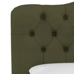 King Tufted Headboard Velvet Loden - Skyline Furniture -Nexera Furniture Store GUEST 792687d1 5b99 41ab b221 70107510f17f