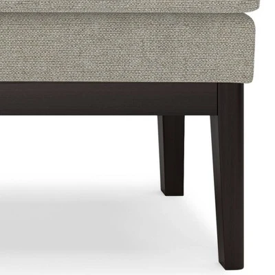 Bragg Ottoman Bench Light Gray - WyndenHall 6 Bragg Ottoman Bench Light Gray - WyndenHall - Image 4