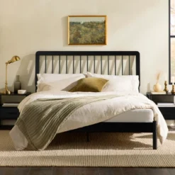 Saracina Home Queen MidCentury Modern Solid Wood Bed With Framed Spindle Headboard 17 Saracina Home Queen MidCentury Modern Solid Wood Bed With Framed Spindle Headboard -Nexera Furniture Store GUEST 7996d7db af0a 4039 856c 238cdaddd4b8