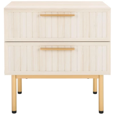 Axelle 2 Drawer Nightstand - NST9608 - Safavieh 15 Axelle 2 Drawer Nightstand - NST9608 - Safavieh - Image 13