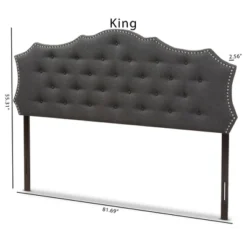 Aurora Modern And Contemporary Fabric Headboard - Baxton Studio -Nexera Furniture Store GUEST 7ae01c3d 3494 4c68 bad8 34bad1238f02