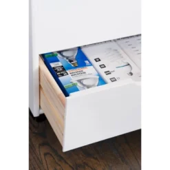 Cary 8 Drawer Rolling Storage Cart - Linon -Nexera Furniture Store GUEST 7b5a0f0b 1f9e 4fb9 9255 a4b38ad96ee9