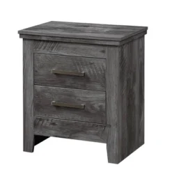 21" Vidalia Nightstand Rustic Gray Oak - Acme Furniture