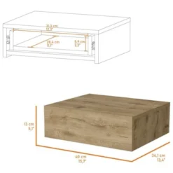 Sapphtopaz Floating Nightstand With Spacious Storage Drawer Modern Night Stand With Wall-Mounted Design, Bedside Table For Bedroom, Living Room -Nexera Furniture Store GUEST 7cd5ecd0 5fd1 48c8 a761 f57c027c36b9