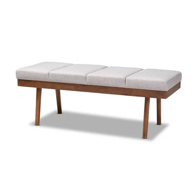 Larisa Wood Bench - Baxton Studio 11 Larisa Wood Bench - Baxton Studio - Image 9