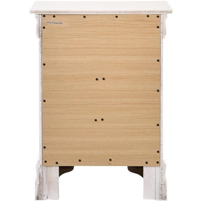 Passion Furniture Louis Philippe 3-Drawer Nightstand (29 In. H X 16 In. W X 21 In. D) 5 Passion Furniture Louis Philippe 3-Drawer Nightstand (29 In. H X 16 In. W X 21 In. D) - Image 3