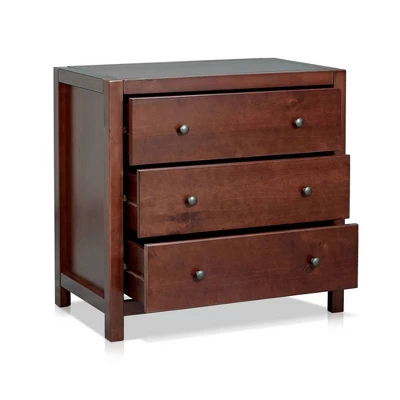 MUSEHOMEINC ST1001E 31.5 Inch Tall Rustic Solid Wood 3 Drawer Storage Dresser Nightstand With Black Metal Rounded Knobs, Espresso 3 MUSEHOMEINC ST1001E 31.5 Inch Tall Rustic Solid Wood 3 Drawer Storage Dresser Nightstand With Black Metal Rounded Knobs, Espresso
