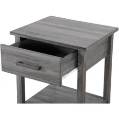 Passion Furniture Salem 1-Drawer Nightstand (24 In. H X 19 In. W X 20 In. D) -Nexera Furniture Store GUEST 7fd87e62 af6c 4c07 a37d 5833358bb3b6