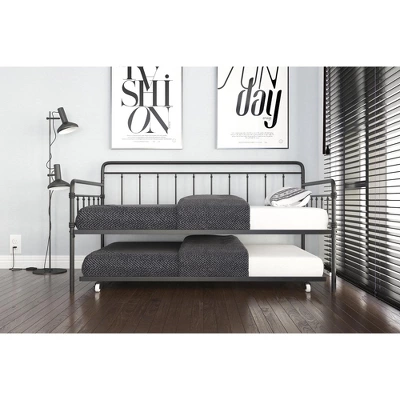 Twin Waldorf Metal Daybed/Trundle - Room & Joy 4 Twin Waldorf Metal Daybed/Trundle - Room & Joy - Image 2