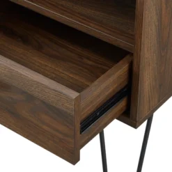 Amal Modern Single Drawer Hairpin Leg Nightstand - Saracina Home -Nexera Furniture Store GUEST 812661f9 1e05 4220 933c 5c2859d38ac4