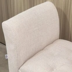 HOMCOM End Of Bed Bench With Button Tufted Design, Upholstered Bench With Arms And Solid Wood Legs For Bedroom -Nexera Furniture Store GUEST 82d55e92 0c71 408e b581 a47d2c2da548