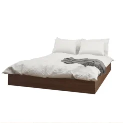 Alibi Platform Bed Walnut - Nexera -Nexera Furniture Store GUEST 8482b78b e2e4 481c 89ff d962b023a105