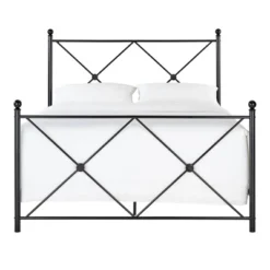 Queen Nelley Double X Bed Black - Inspire Q -Nexera Furniture Store GUEST 85865dff cfe1 48d1 8387 9292e7ce9a08