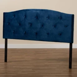 Leone Velvet Fabric Upholstered Headboard - Baxton Studio -Nexera Furniture Store GUEST 861d7353 2252 4f02 a27f 91a2fabc7bd4
