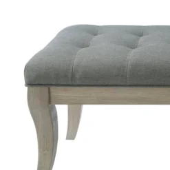 Adina Rectangular Tufted Bench Taupe - Dorel Living -Nexera Furniture Store GUEST 865b0d02 064b 4f8a 8ced 26962881a966