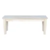 Shaker Style Bench Unfinished - International Concepts -Nexera Furniture Store GUEST 88087e15 e889 42fa 8a2c 39df82e46be0