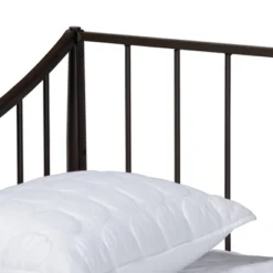 Full Rupert Vintage Industrial Metal Daybed Black - Baxton Studio 10 Full Rupert Vintage Industrial Metal Daybed Black - Baxton Studio -Nexera Furniture Store GUEST 896b805c af85 4ede 8bd4 804c93f4ed13