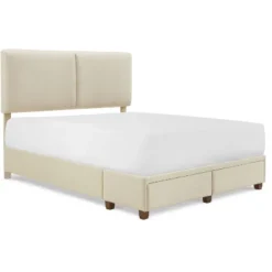 Maxwell Storage Bed With Adjustable Height Headboard - Finch -Nexera Furniture Store GUEST 8b5d46aa bc49 4a58 91d1 8ad5bf634eeb