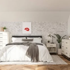 Kelly Nightstand Ivory Oak - Novogratz -Nexera Furniture Store GUEST 8c8adb31 8748 49de 9296 fc5f3dd8b826 1